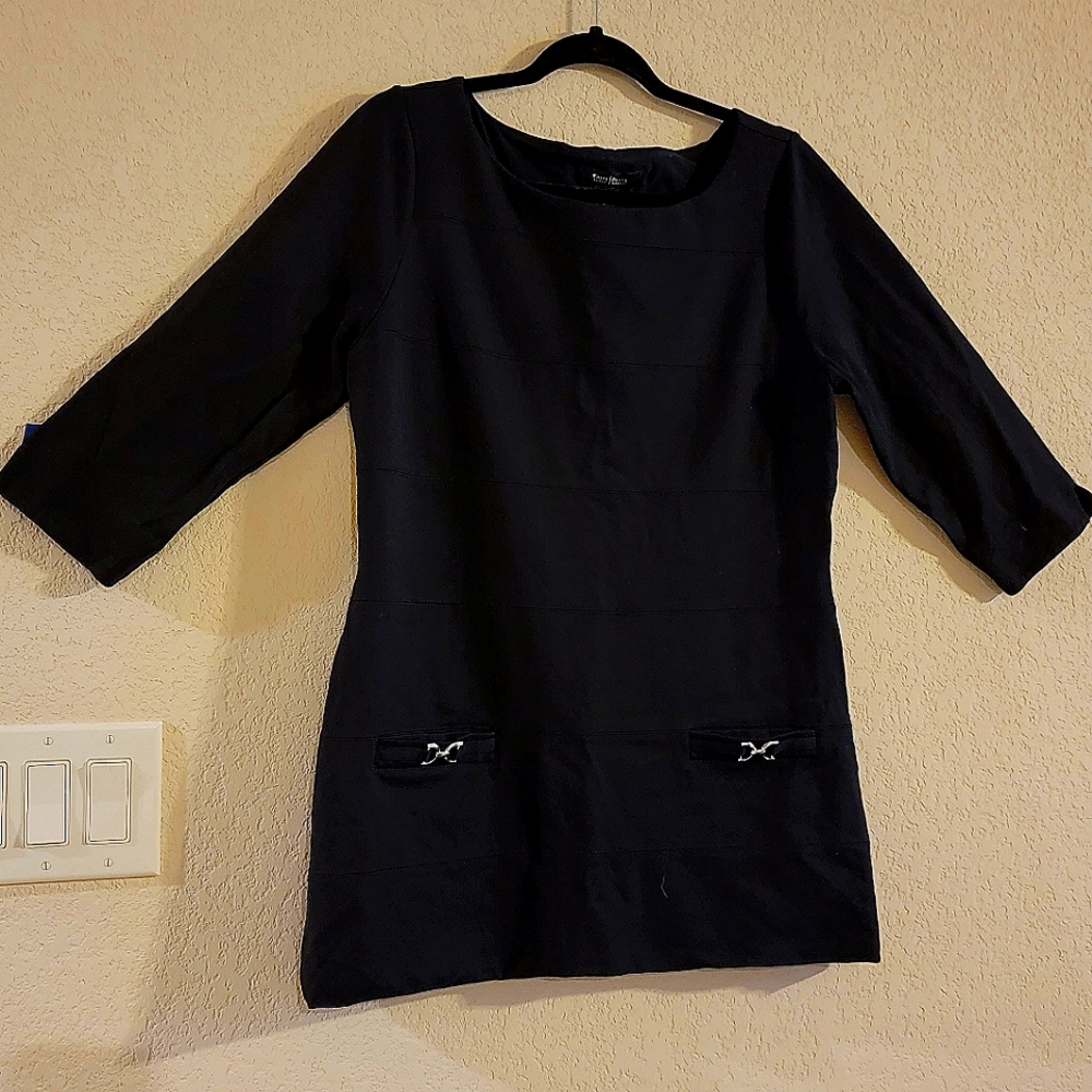 WHBM Black Tunic